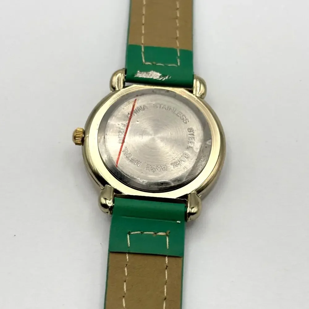 Gold Reindeer Christmas Watch